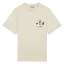 Afbeelding in Gallery-weergave laden, FILLING PIECES T-SHIRT DOG WALKER ANTIQUE WHITE