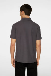 J.LINDEBERG RUDY SLIM POLO PIQUE | ASPHALT