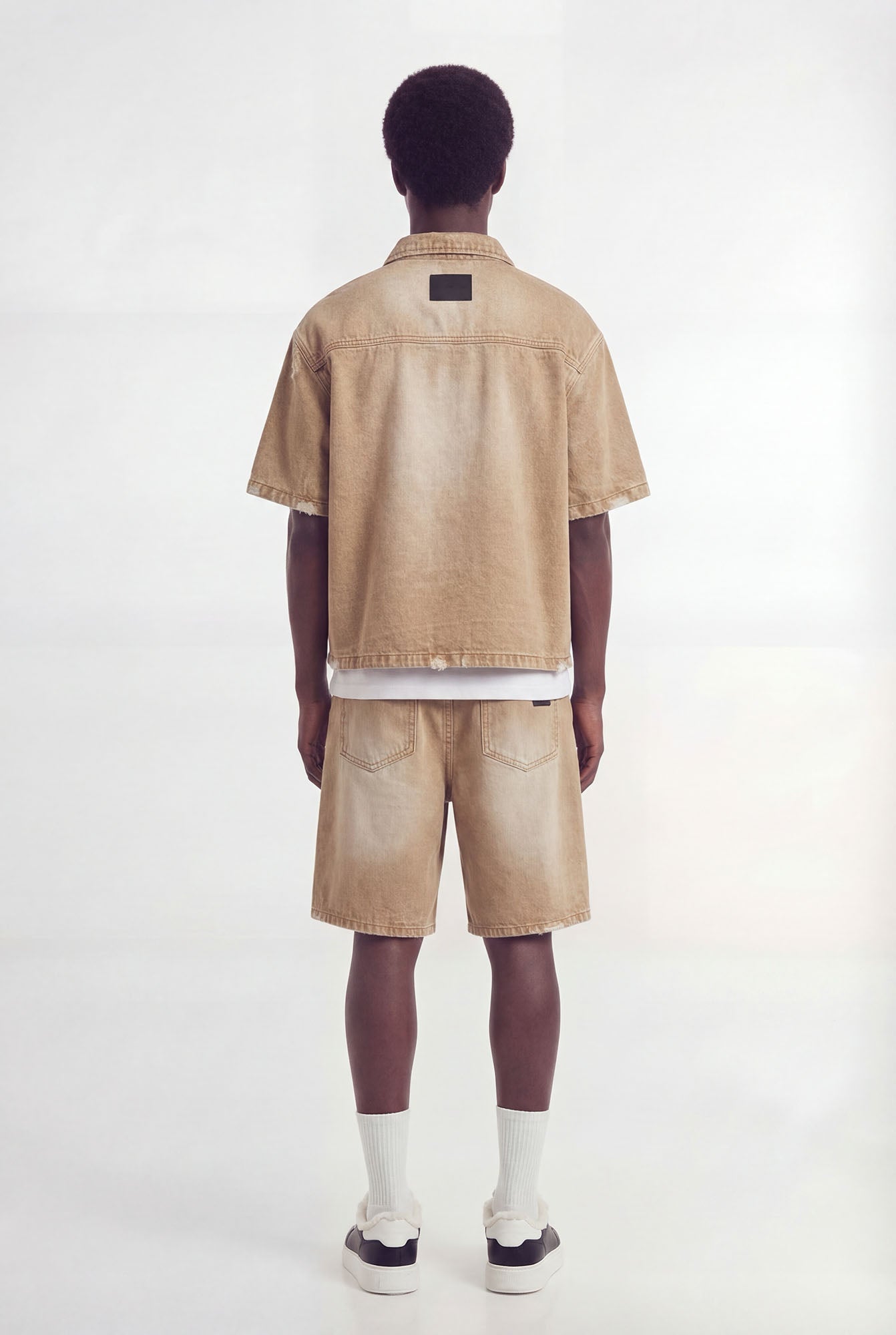 DON’T WASTE CULTURE Fenric Shirt Brown
