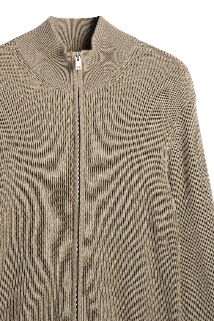 J.LINDEBERG ALEXIS FULL ZIP | Brindle