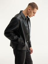 Afbeelding in Gallery-weergave laden, NUBIKK MICK JACKET Black Leather