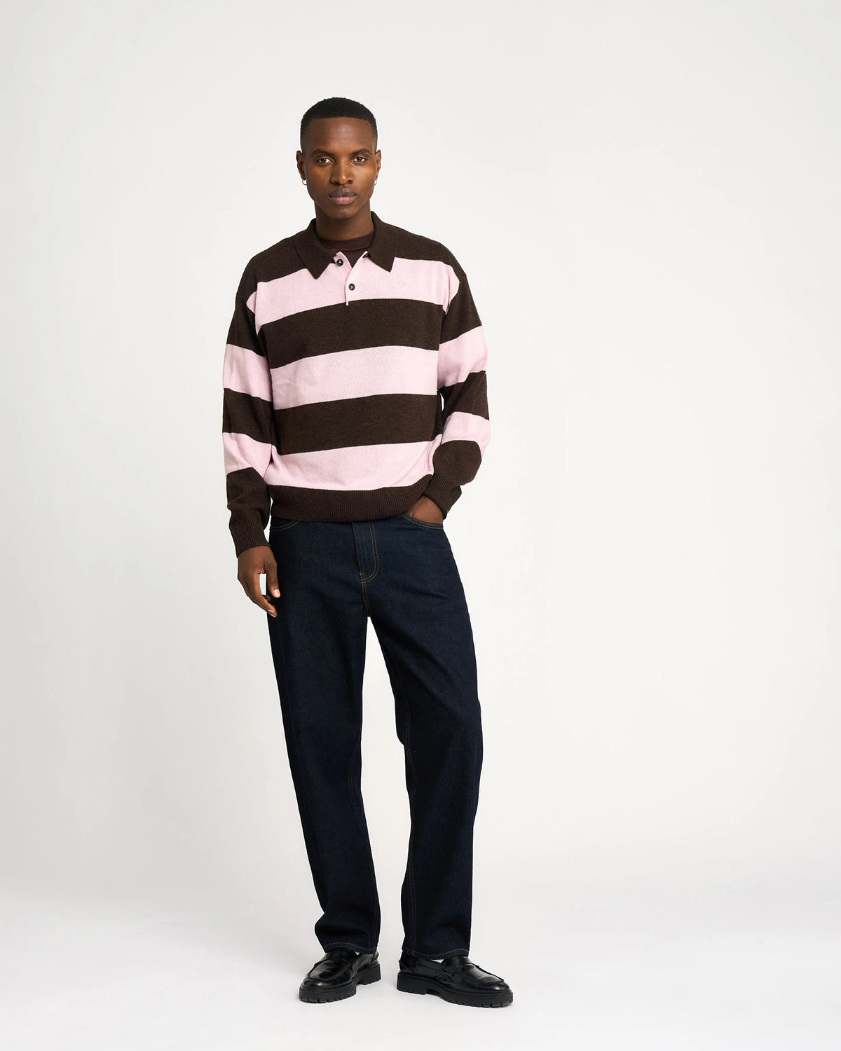 RESTRÖDS JACOB POLO | PINK/BROWN