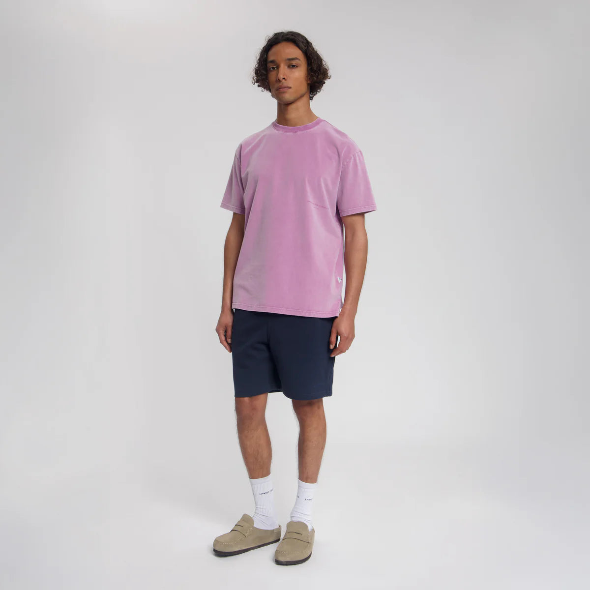 KAW OF THE SEA AQUALIS GARMENT DYED T-SHIRT Mulberry