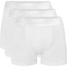Afbeelding in Gallery-weergave laden, RESTERÖDS Boxer Bamboo 3-pack - White