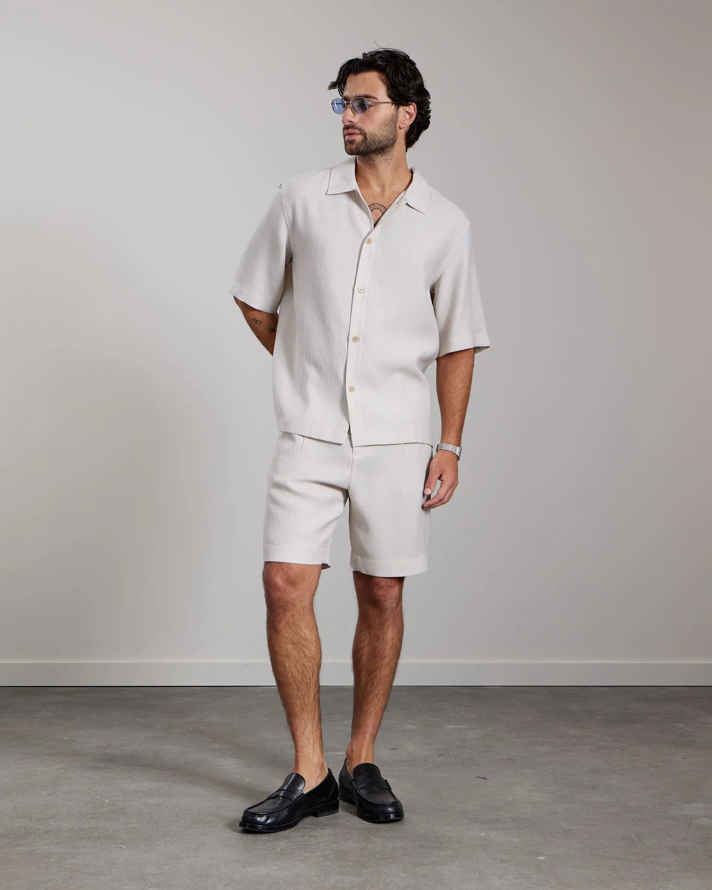 AEDEN DARIUS SHIRT | SAND