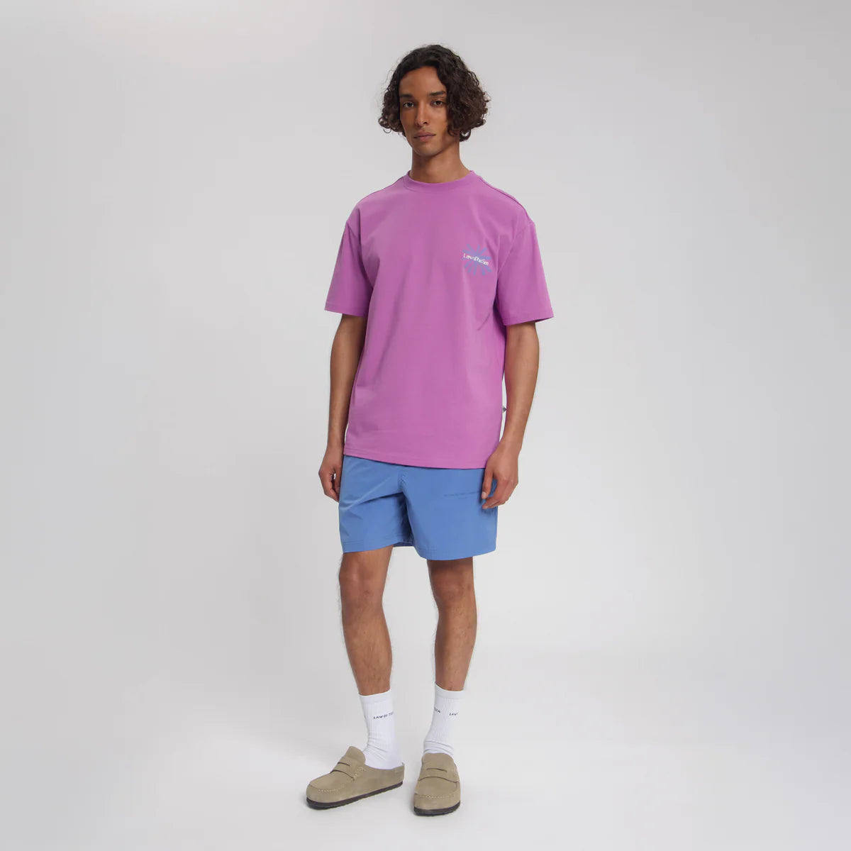 LAW OF THE SEA PETALS ARTWORK T-SHIRT Mulberry