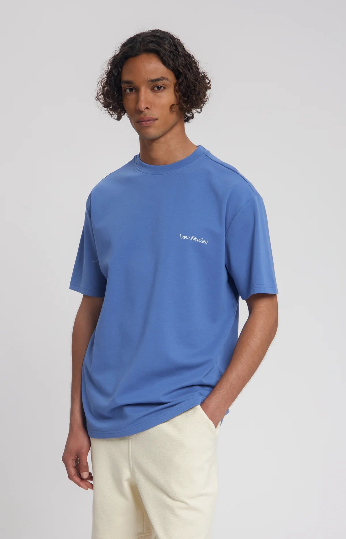 LAW OF THE SEA GULF STREAM ARTWORK T-SHIRT Dutch Blue