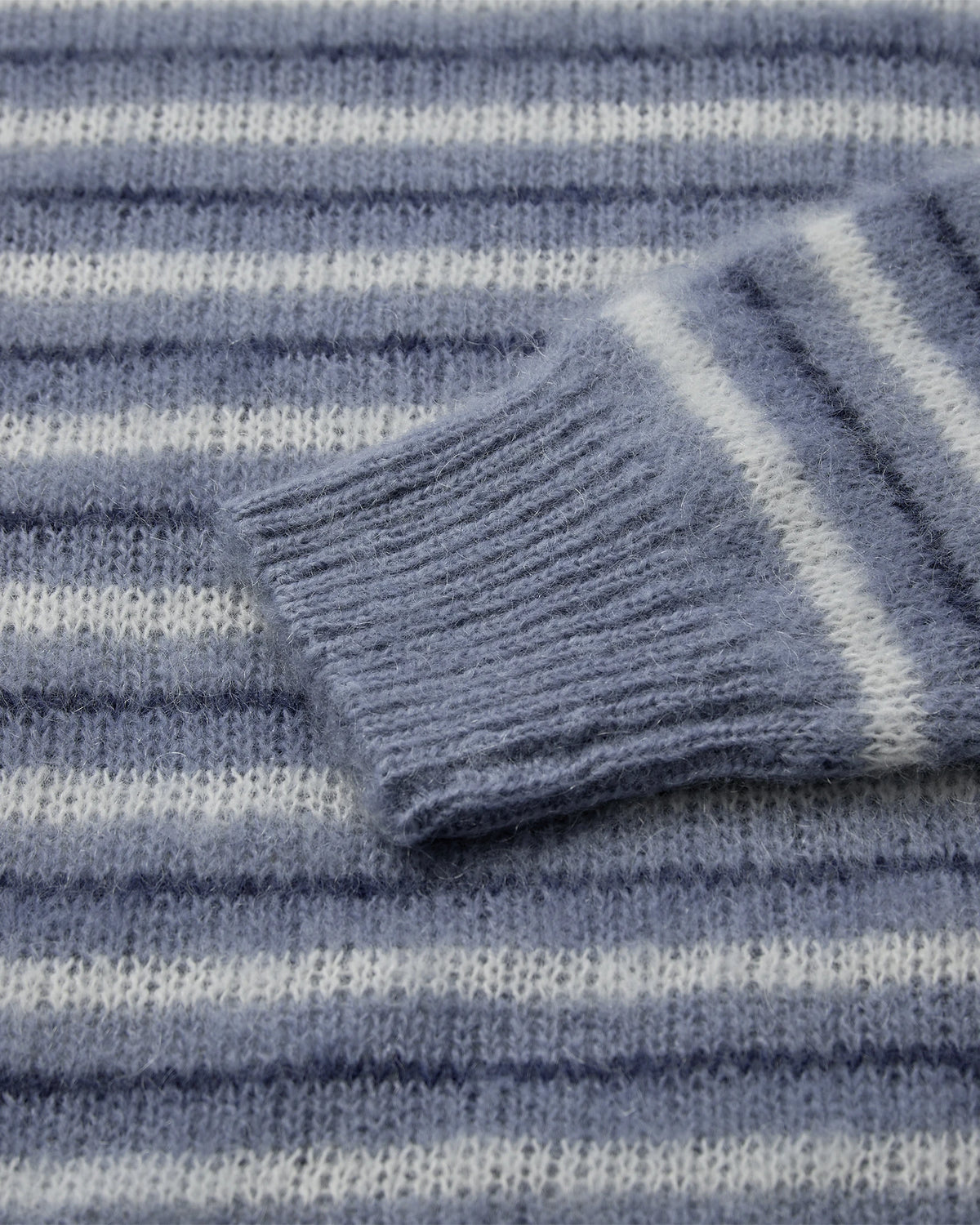 RESTERÖDS REX PULLOVER MOHAIR | BLUE