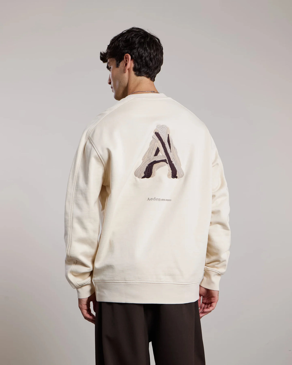 AEDEN RUNEY SWEATER | WHITE CAP GREY