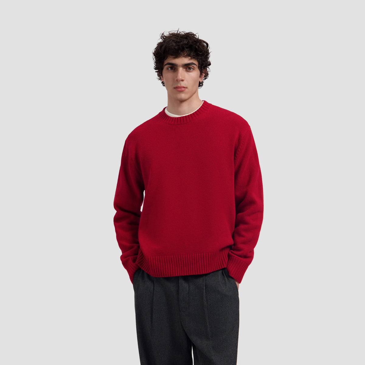 OLAF ESSENTIAL KNITTED CREWNECK Adrenaline Rush