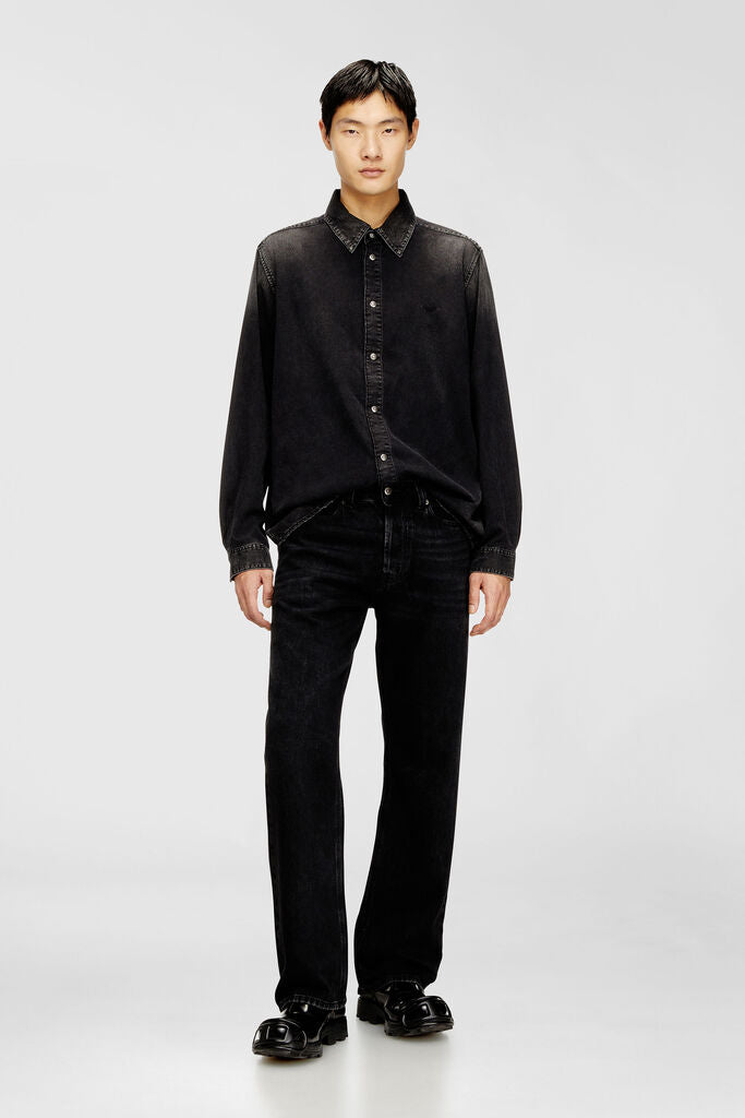 DIESEL RELAXED JEANS REGULAR WAIST 1980 D-EEPER | BLACK