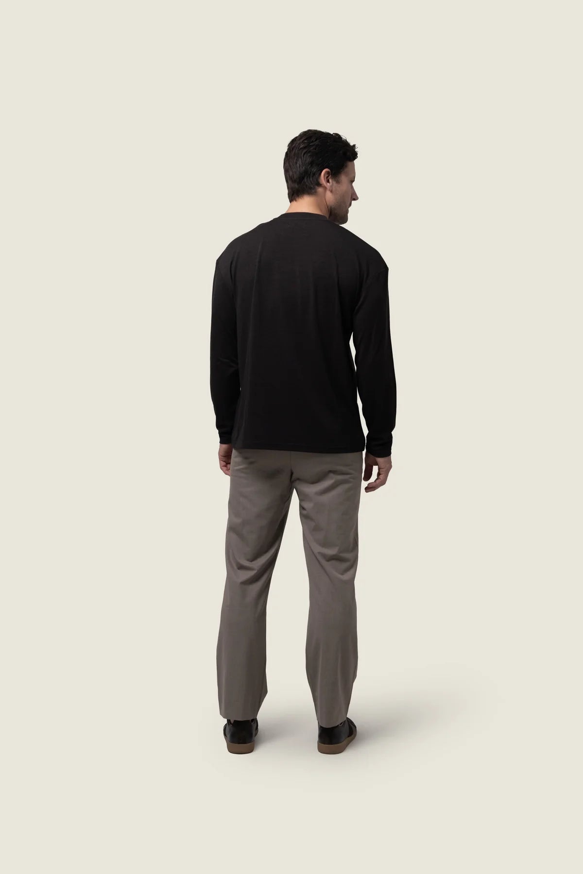 DUQUEZZI COOLMAX LONGSLEEVE SHIRT | DARK BROWN