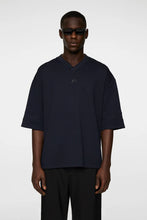 Afbeelding in Gallery-weergave laden, J.LINDEBERG MILOS JERSEY MESH TEE Navy