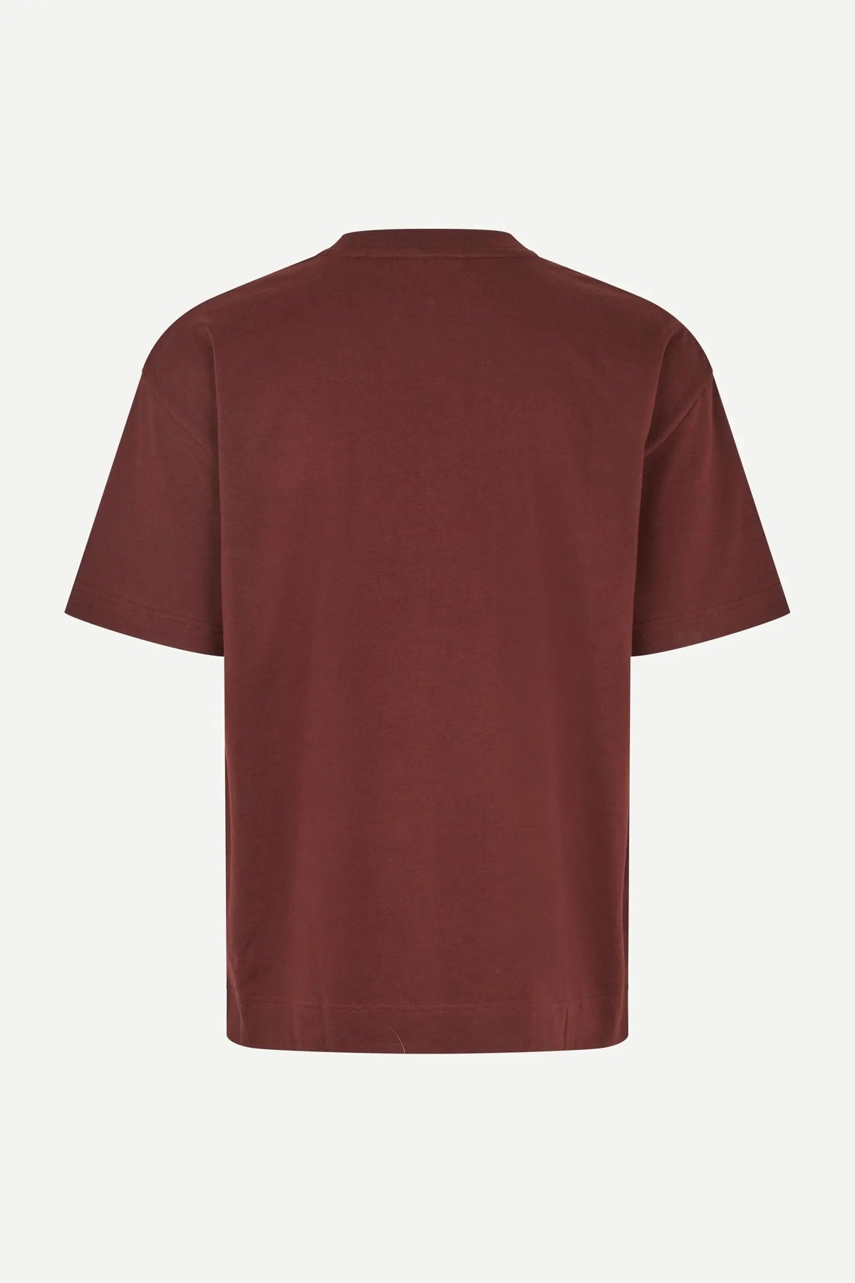 SAMSOE SAMSOE JOEL T-SHIRT 11415 | Bitter Chocolate