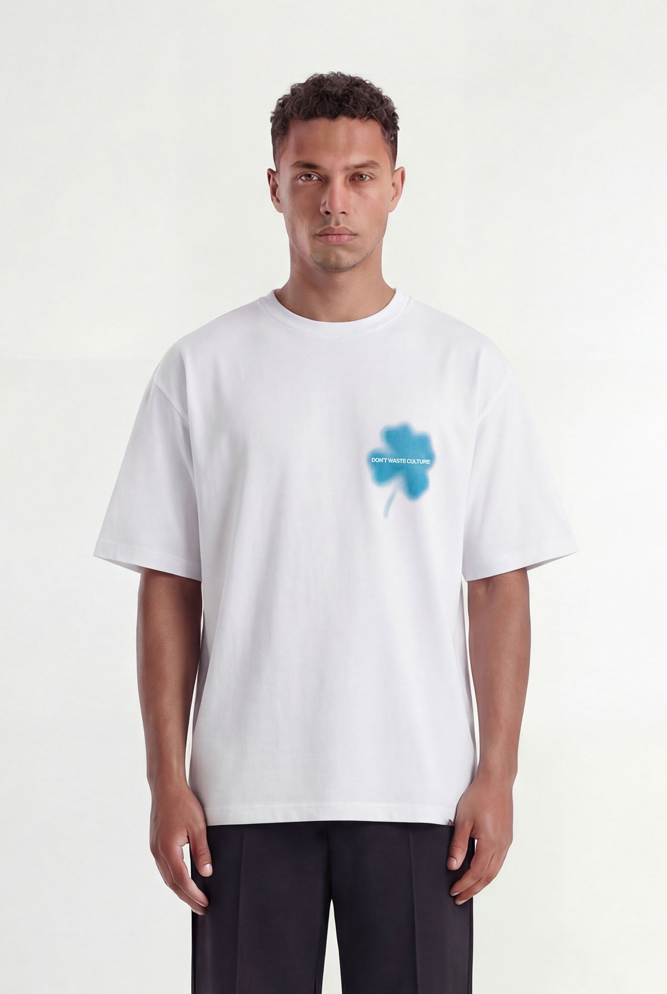 DON’T WASTE CULTRE Kaorisa T-shirt White