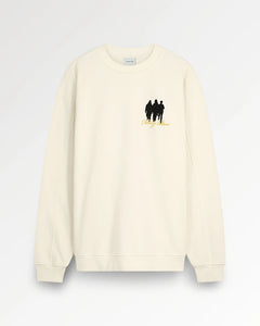 FILLING PIECES SWEATSHIRT UNITED BY GENERATIONS ANTIQUE WHITE