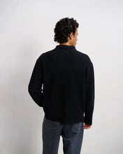 Afbeelding in Gallery-weergave laden, FILLING PIECES Knit Shirt Boucle | Black