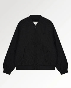 FILLING PIECES Bomber Quilted Atmosphere Black
