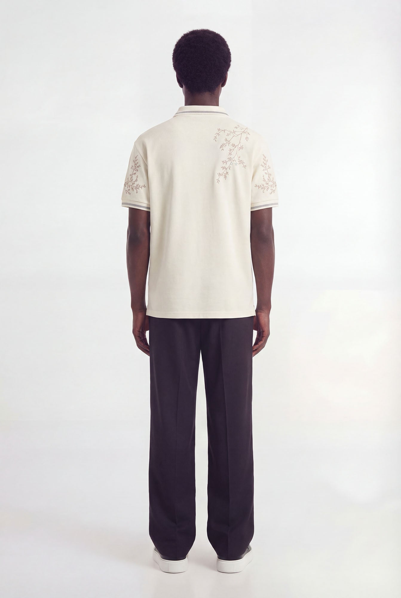 DON'T WASTE CULTURE Momohana T-shirt Cream