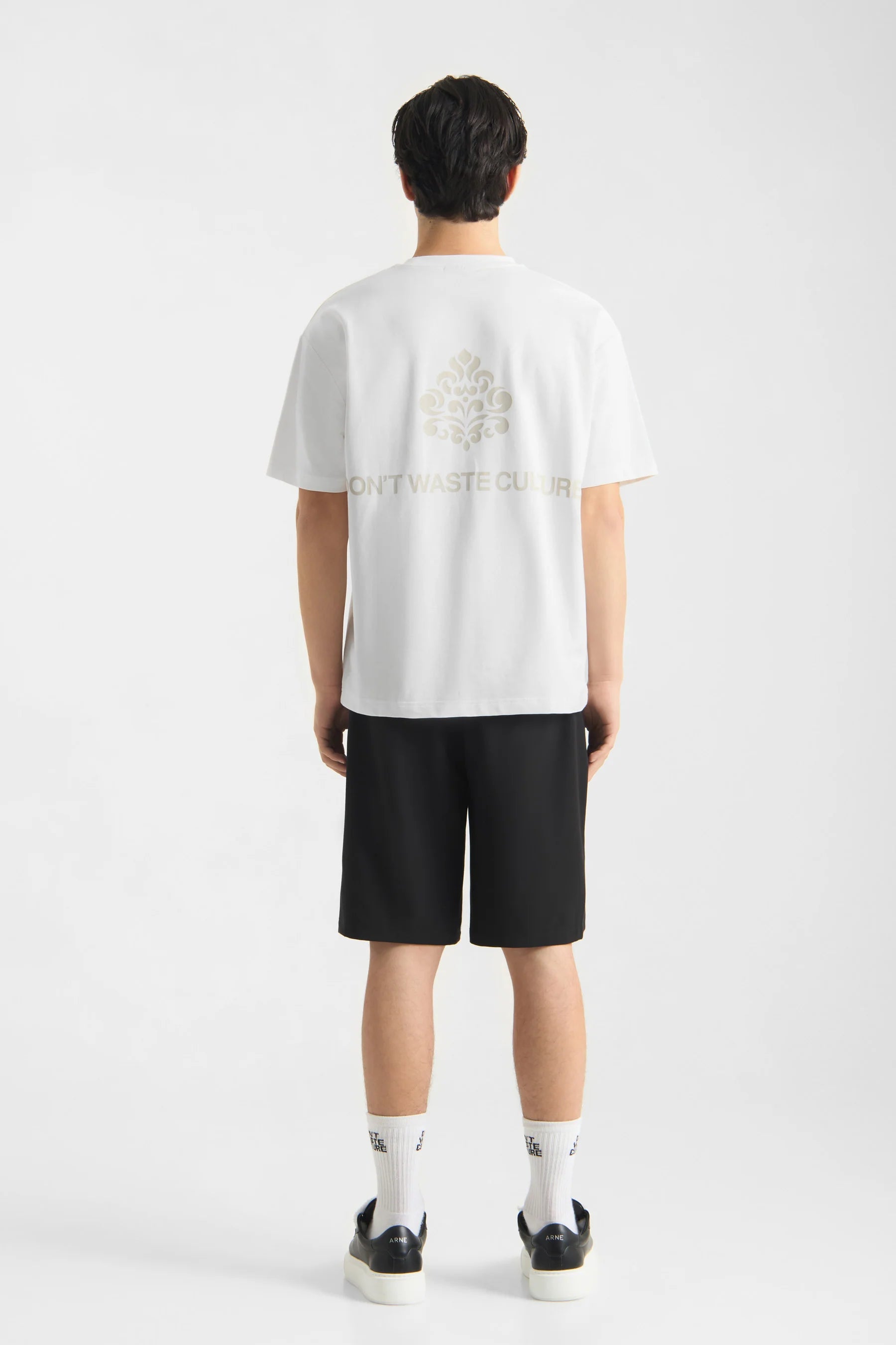 DON’T WASTE CULTURE HILDARA JORTS | BLACK