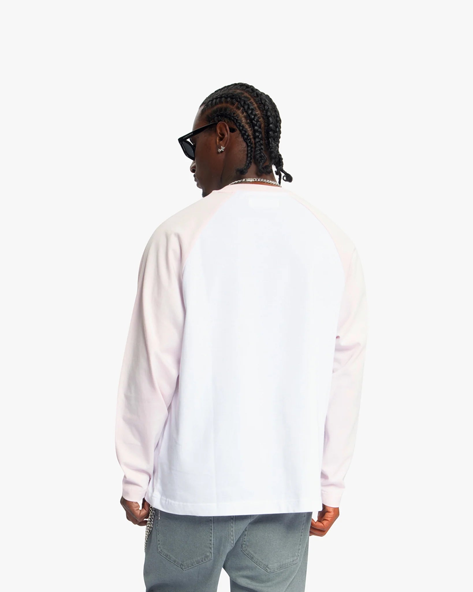 Croyez Fraternité Raglan Longsleeve | White
