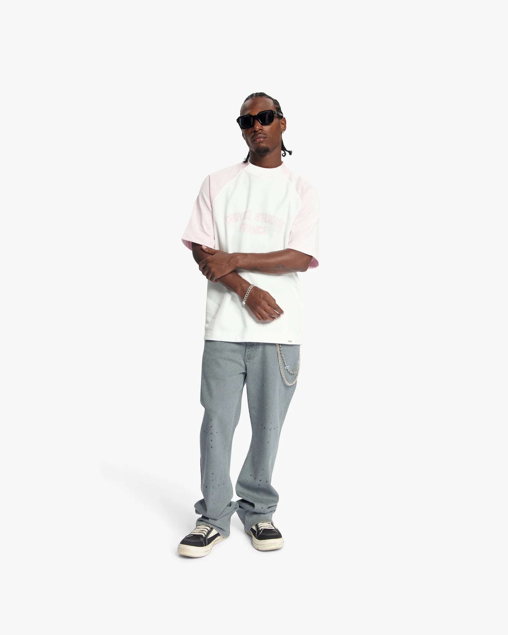 Croyez Studios Raglan T-Shirt | White