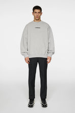 Afbeelding in Gallery-weergave laden, J.LINDEBERG CALLAN CREW NECK | LIGHT GREY MELANGE