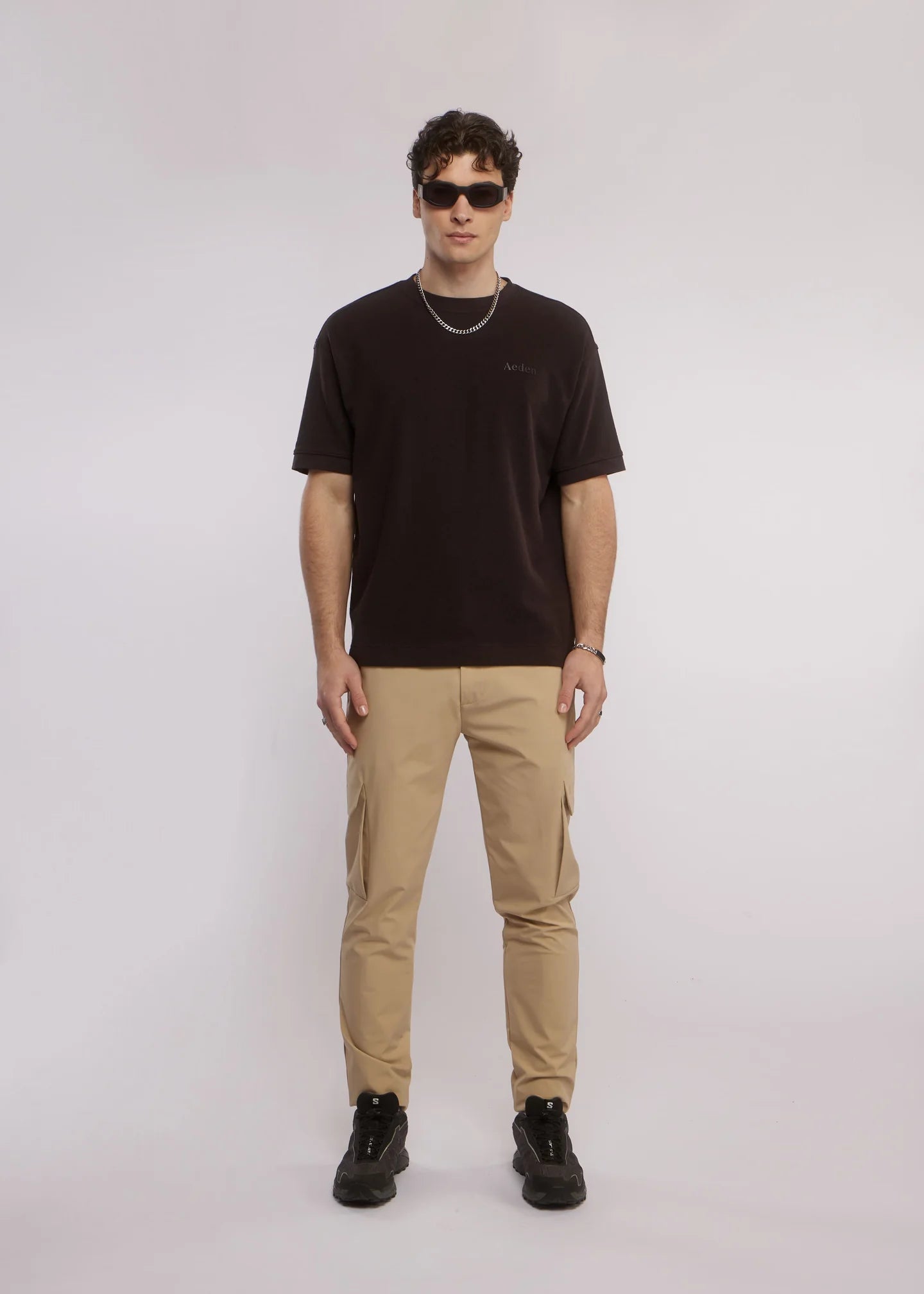 AEDEN JORDAN TEE | GANACHE