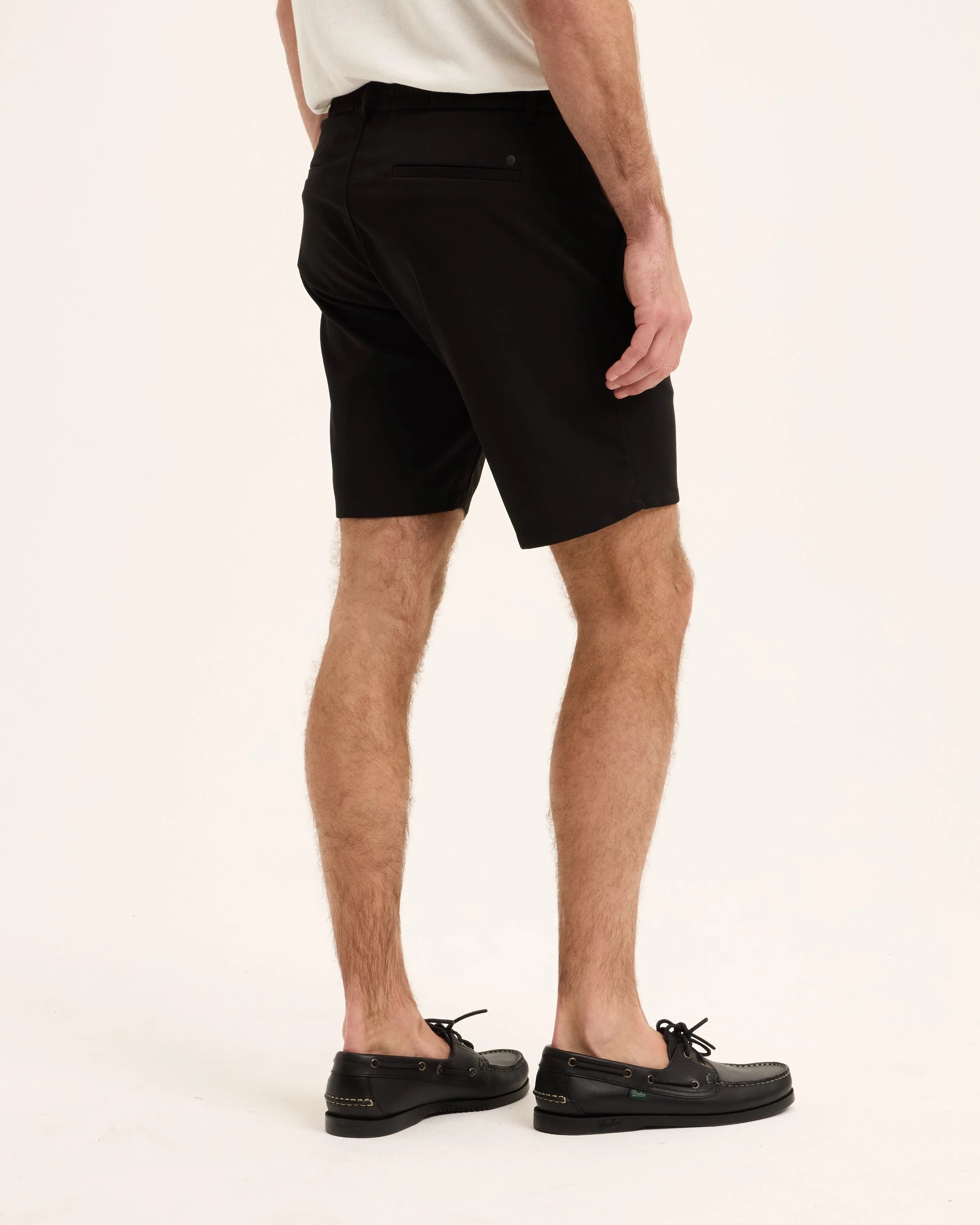 GOOD PEOPLE Harlem Slim Fit Chino Short Black