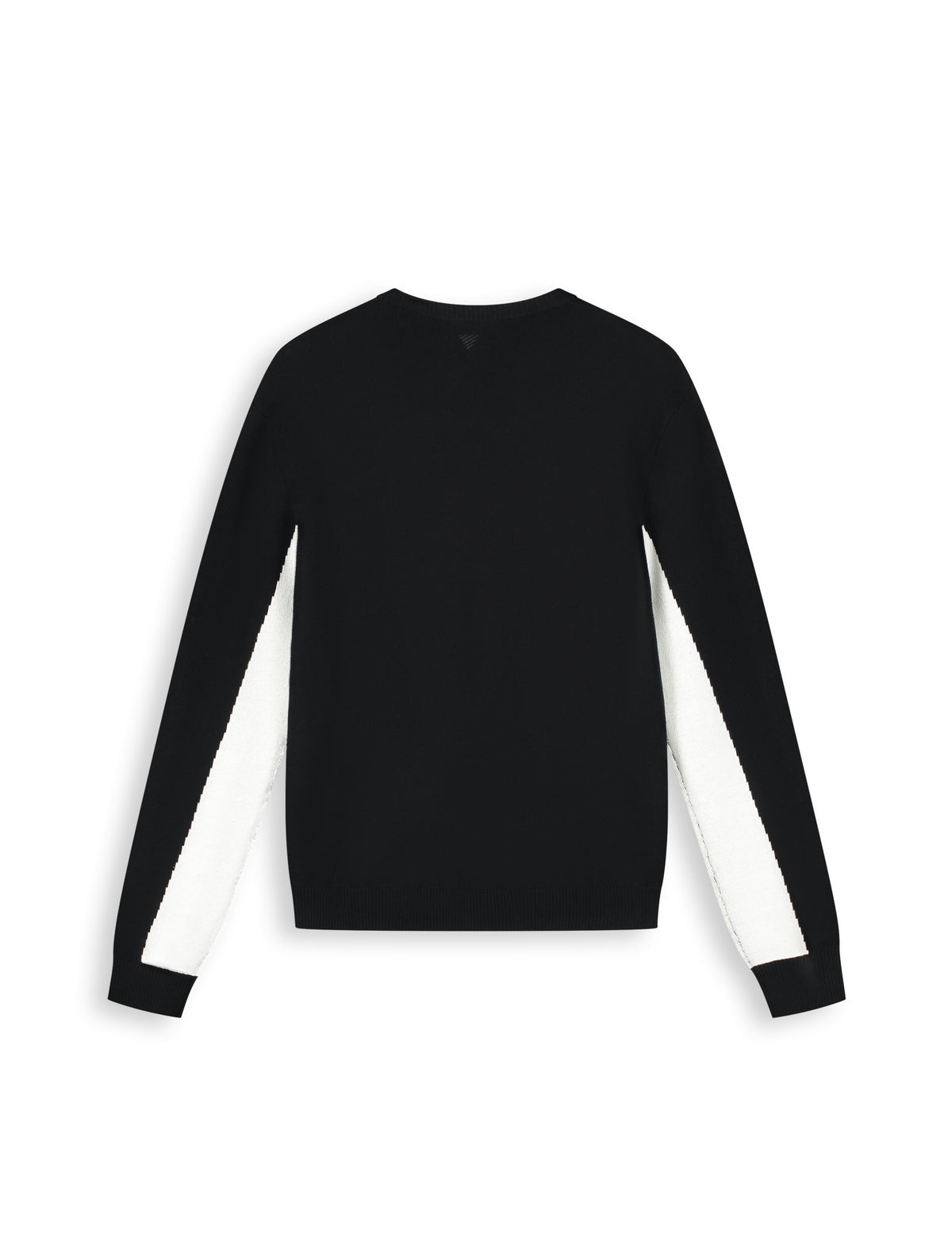 PURE PATH Jacquard Pure Knit Sweater Black