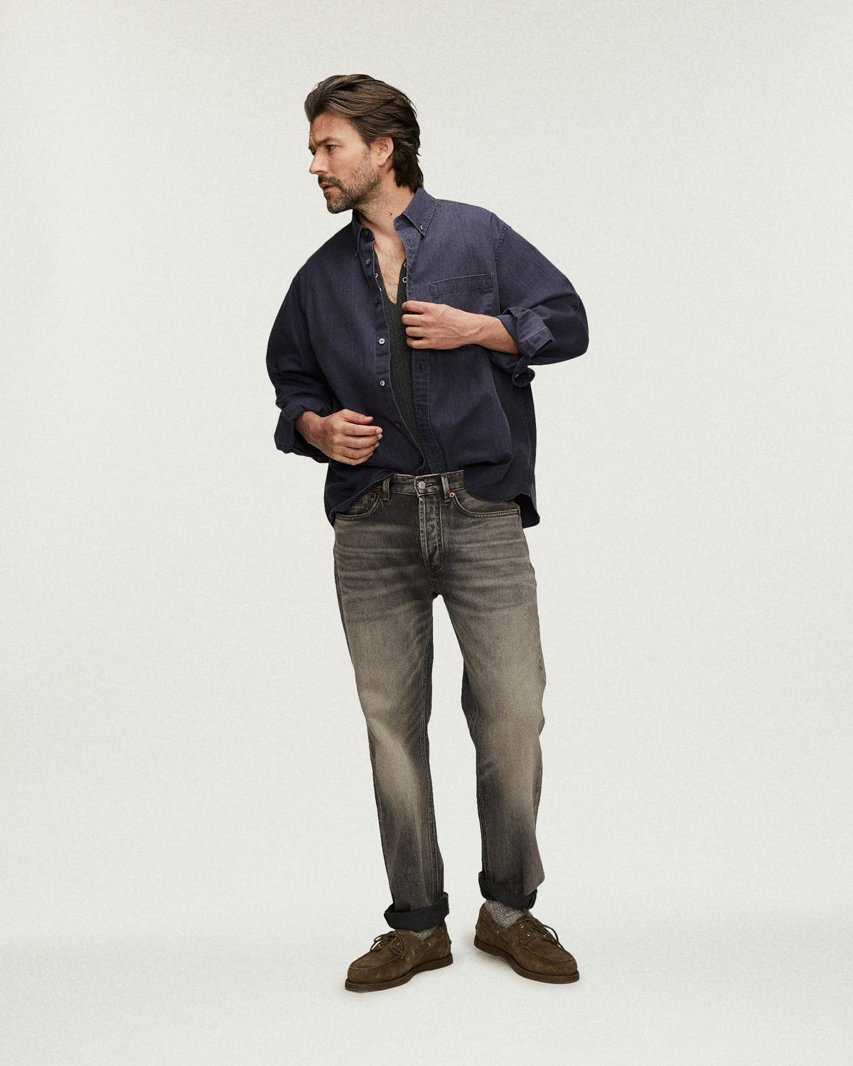 DENHAM RIDGE HUNTER | Mid Grey