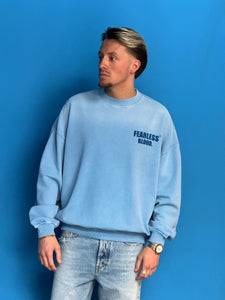 FEARLESS BLOOD LEADER CLUB CREWNECK Dusk Blue