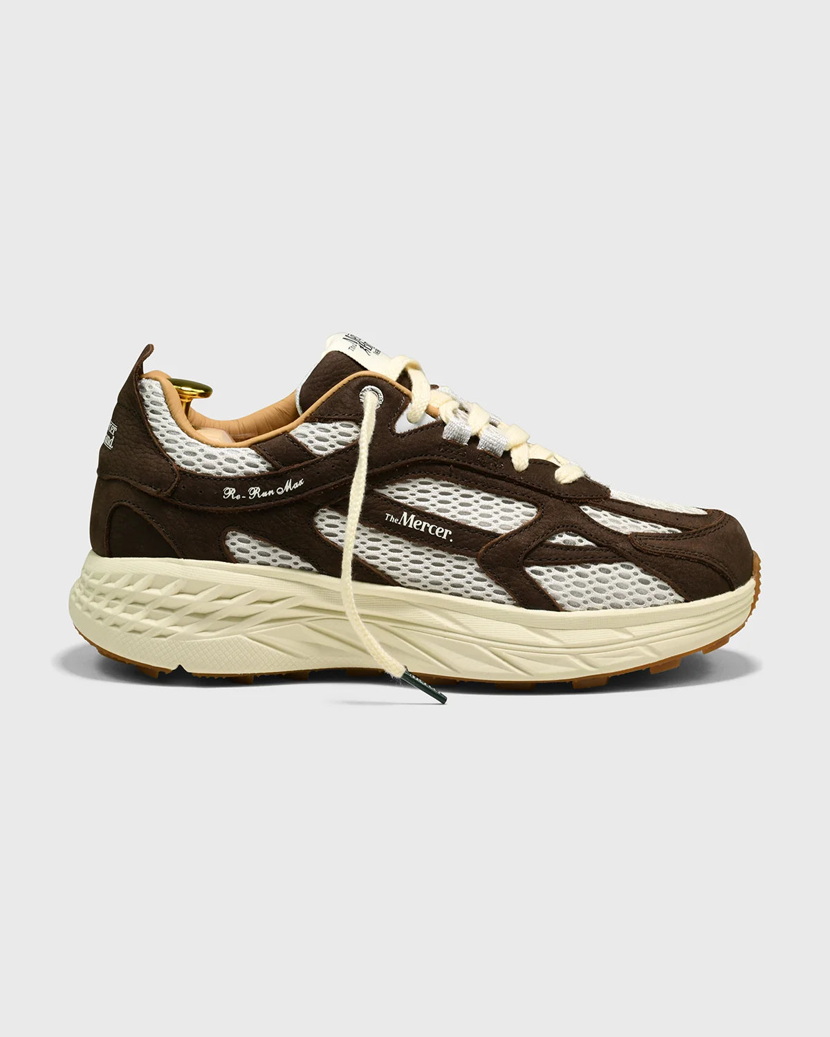 MERCER The Re-Run Max Nubuck Dark Brown