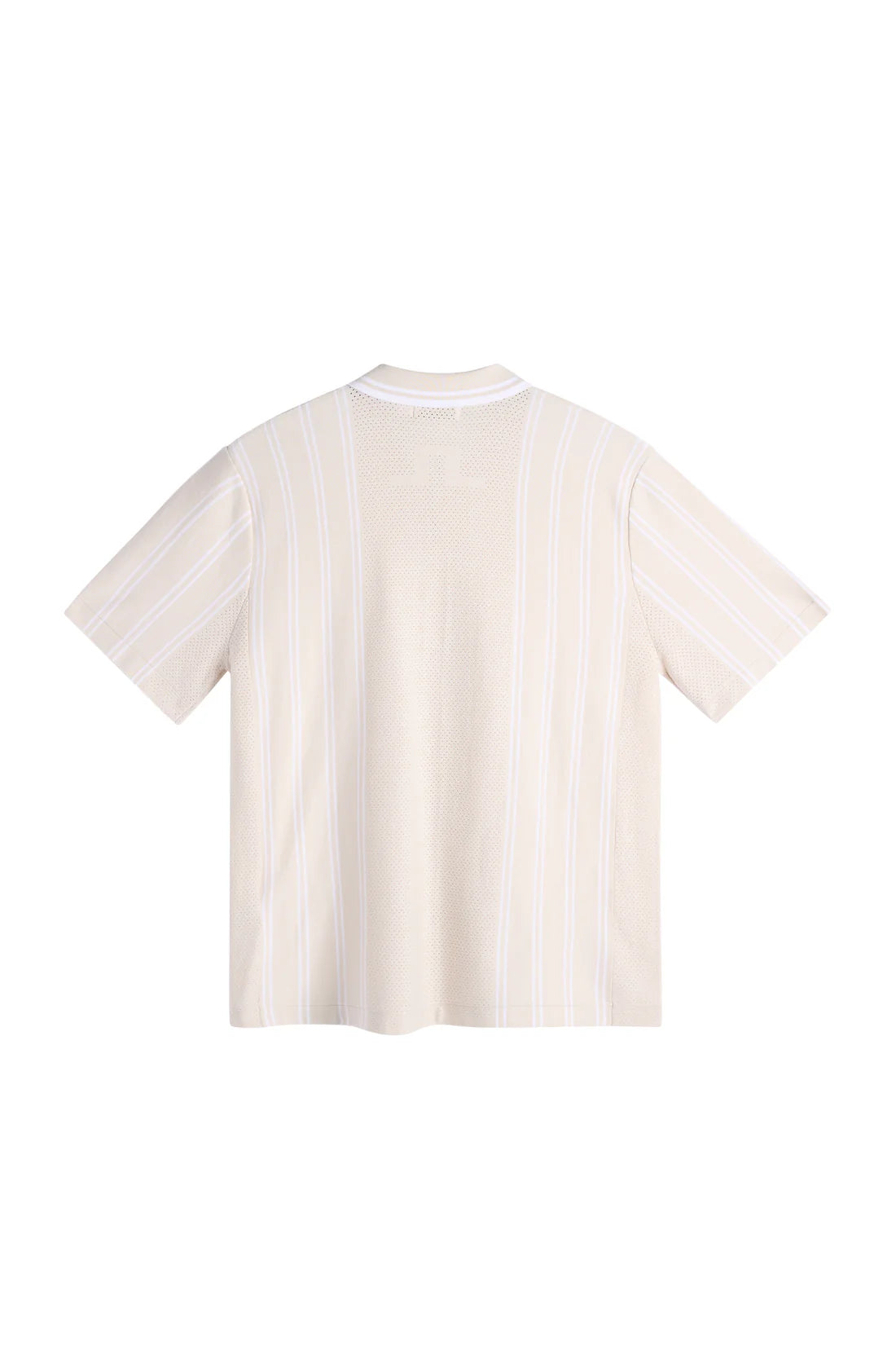J.LINDEBERG RUE KNIT SS SHIRT Moonbeam