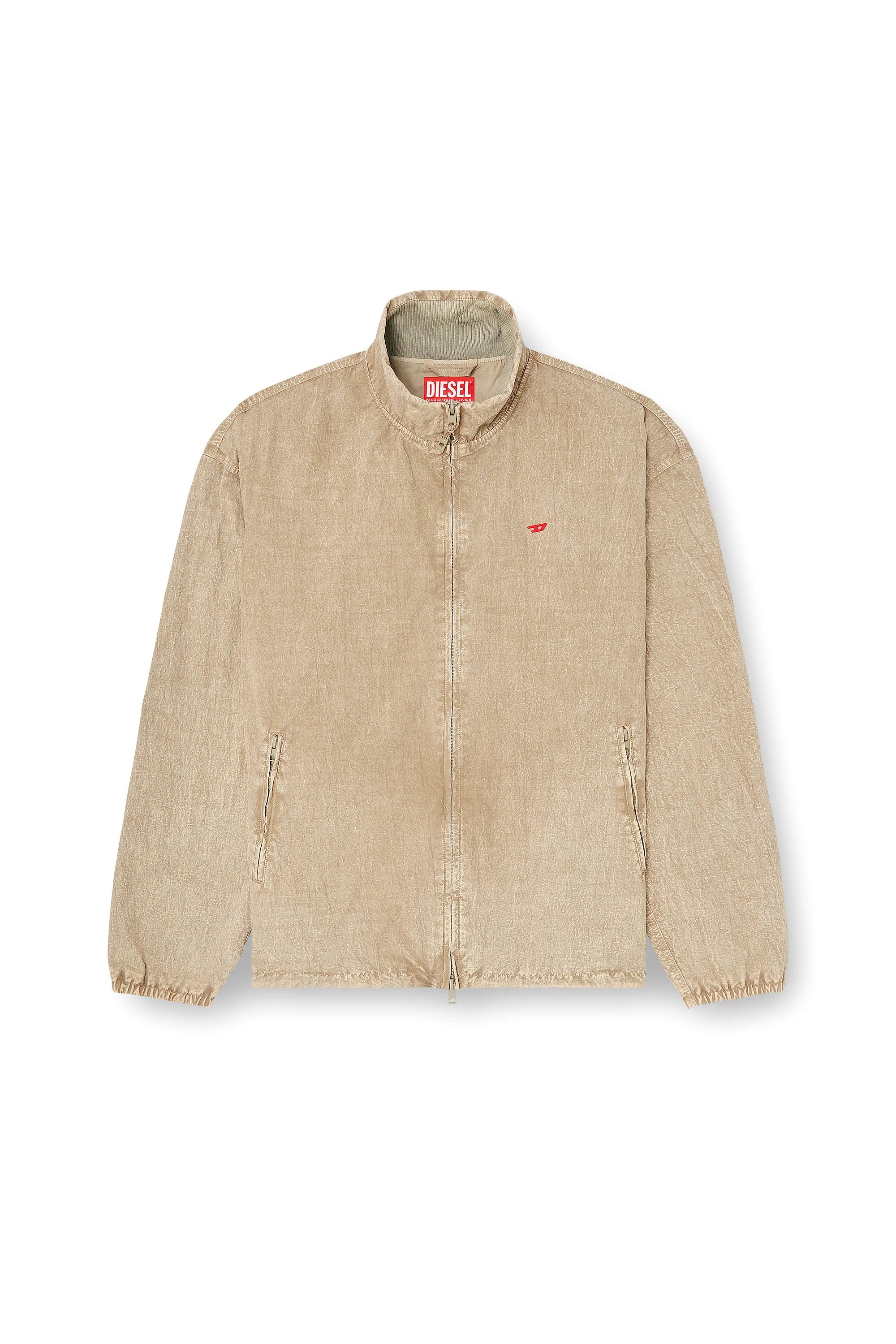 DIESEL Treated Taslan Jacket With Treated Finish