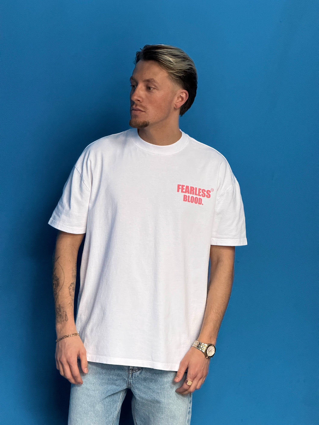 FEARLESS BLOOD LEADER CLUB TEE Fearless Coral