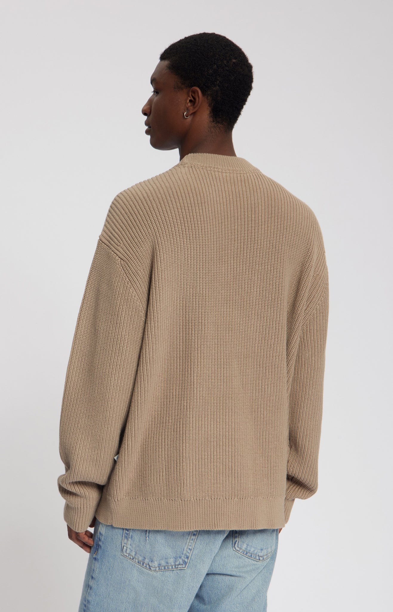 LAW OF THE SEA VARUNA KNITTED CREWNECK Greige
