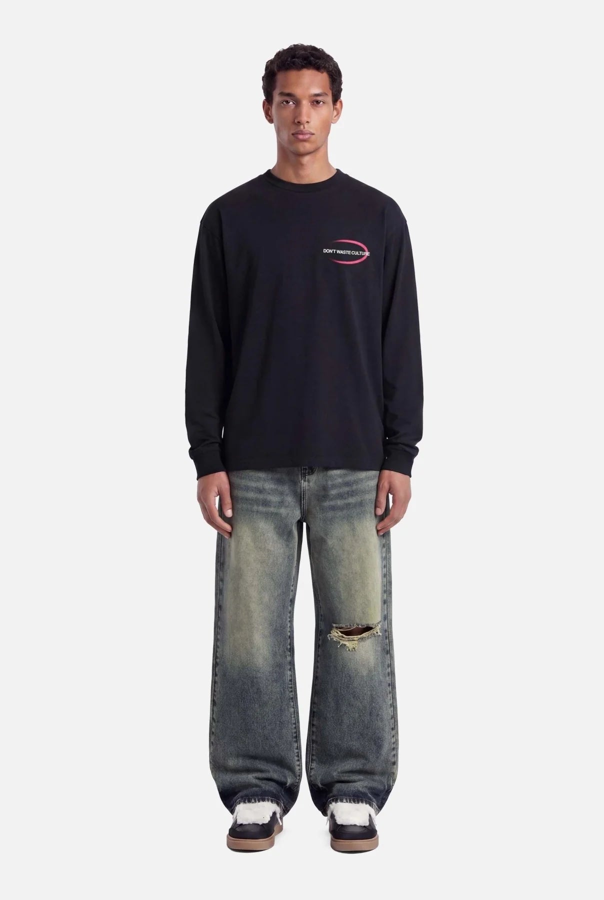 DON’T WASTE CULTURE TAVI LONGSLEEVE | BLACK