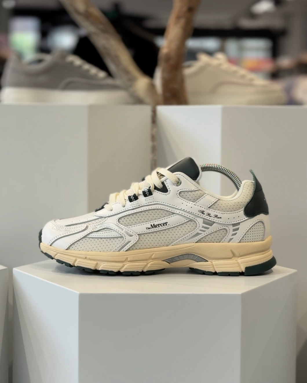 MERCER RE RUN VINTAGE - WHITE/GREEN