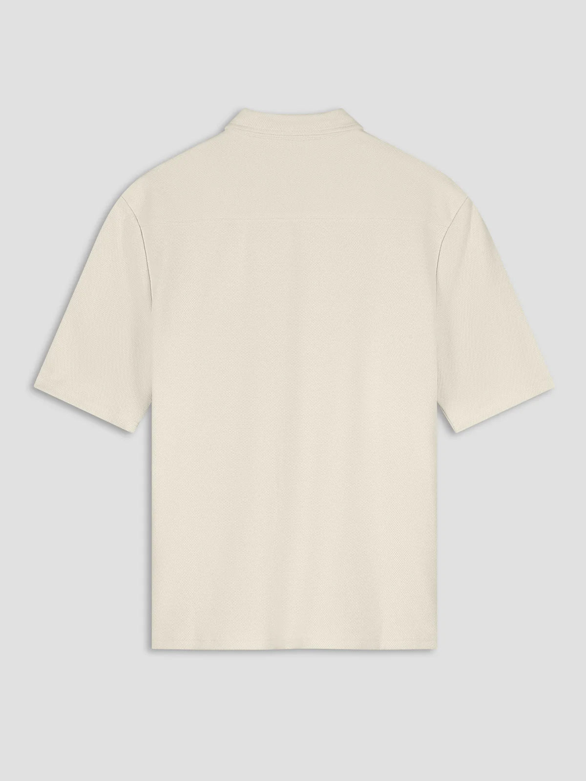 LAW OF THE SEA BERMUDA STRUCTURED SHIRT Almond Milk