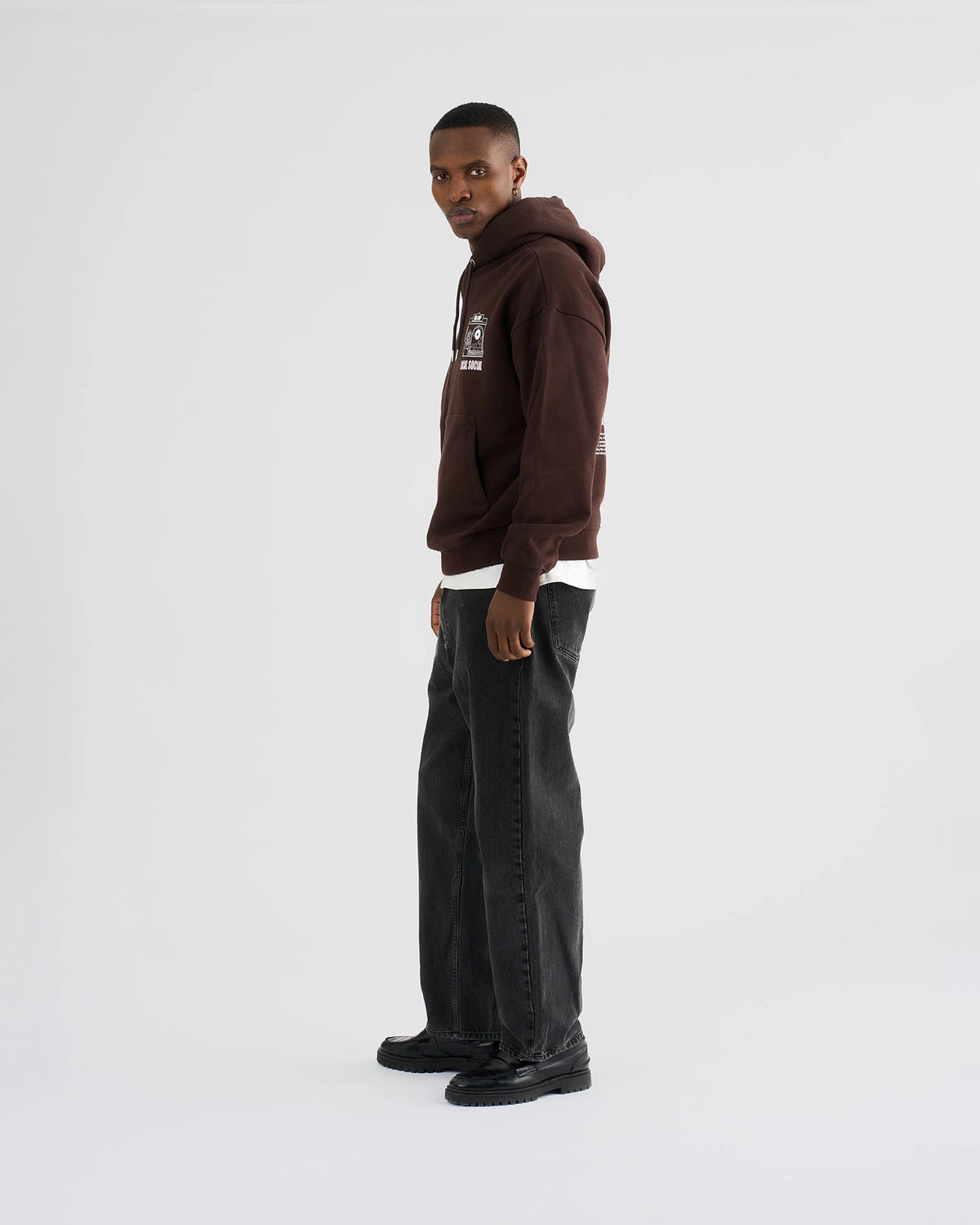 RESTERÖDS ELLIOT HOODIE | BROWN
