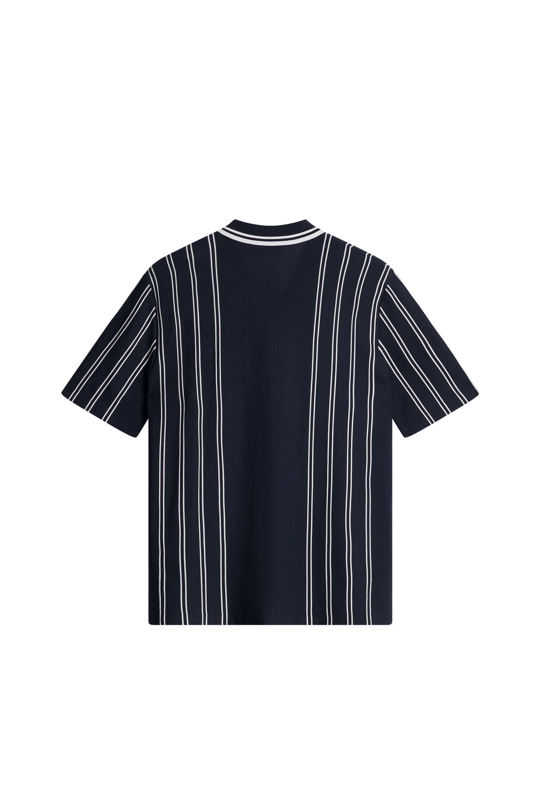 J.LINDEBERG RUE KNIT SS SHIRT Navy