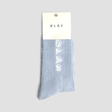 Afbeelding in Gallery-weergave laden, ØLÅF Triple Italic Socks Baby Blue