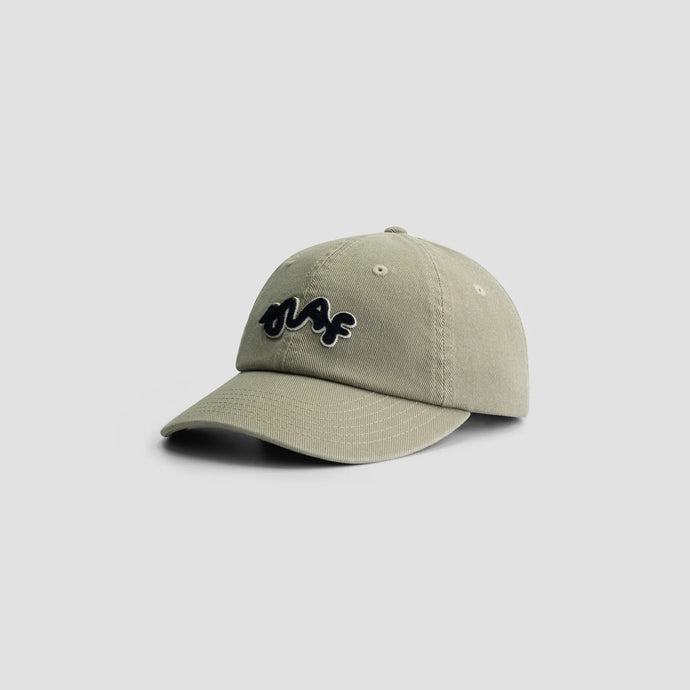 ØLÅF Signature Washed Cap - Light Sage