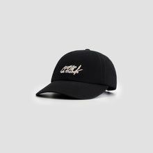 Afbeelding in Gallery-weergave laden, ØLÅF Script Logo Washed Cap - Black