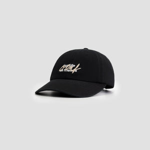 ØLÅF Script Logo Washed Cap - Black