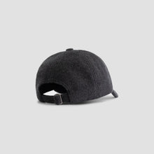 Afbeelding in Gallery-weergave laden, ØLÅF Signature Washed Cap Charcoal Melange