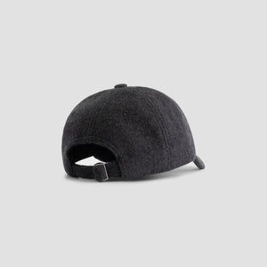 ØLÅF Signature Washed Cap Charcoal Melange