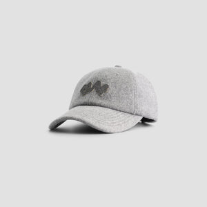 ØLÅF Signature Washed Cap Grey Melange