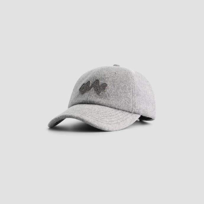 ØLÅF Signature Washed Cap Grey Melange